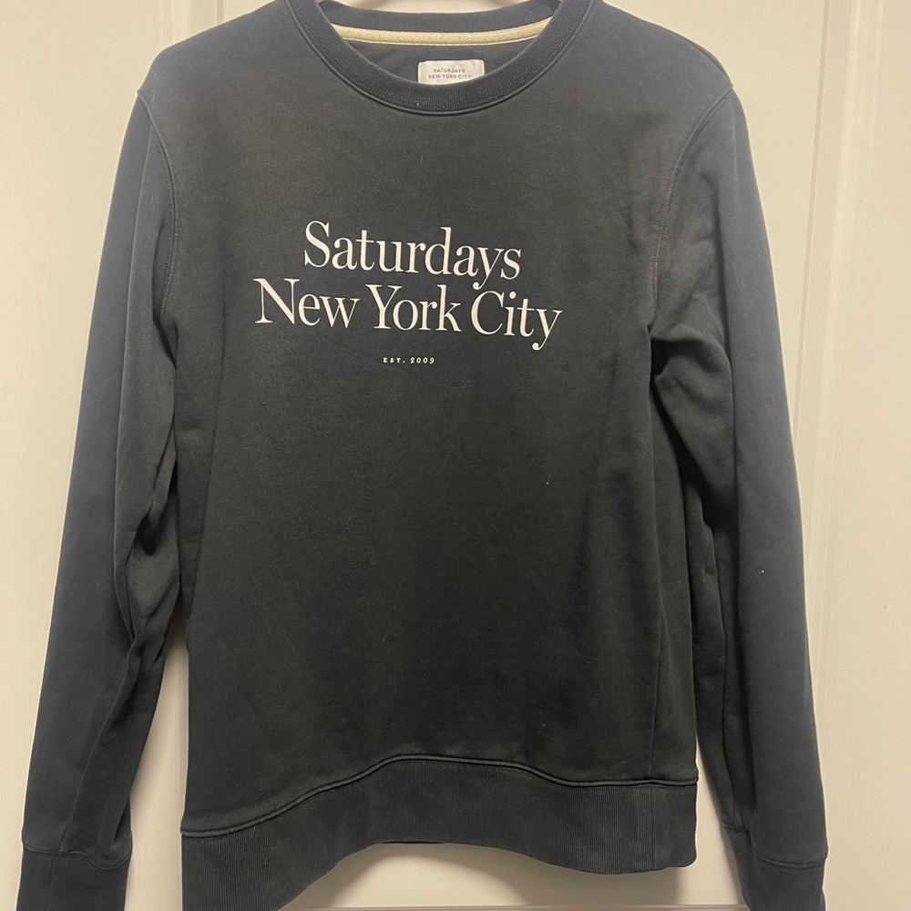 Saturdays New York City Black Sweater